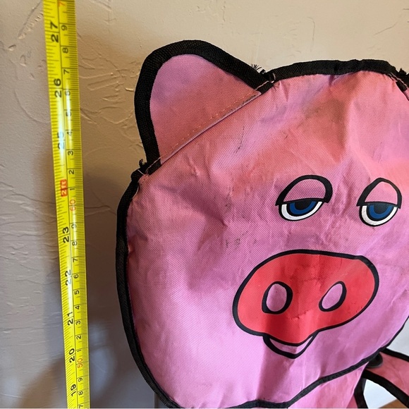 Kids Pink Pig Folding Camp Chair - Picture 3 of 4